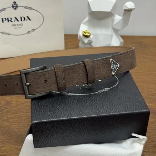 Cheap Prada AAA Quality Belts In 3.5cm For Men #1419446 Replica Wholesale [$60.00 USD] [ITEM#1419446] on Replica Prada AAA Quality Belts