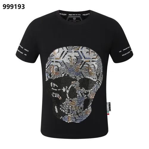 Philipp Plein PP Oversize T-Shirts Short Sleeved For Men #1419463