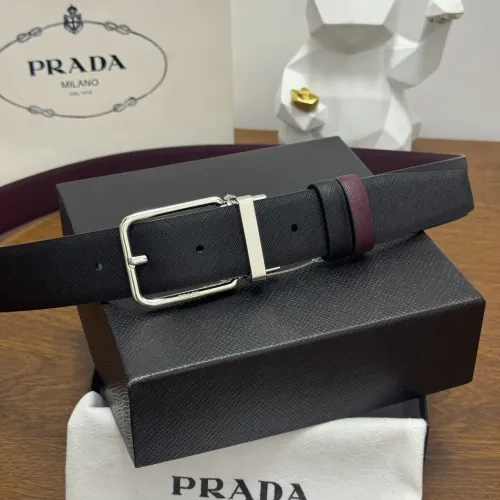 Cheap Prada AAA Quality Belts In 3.5cm For Men #1419504 Replica Wholesale [$60.00 USD] [ITEM#1419504] on Replica Prada AAA Quality Belts