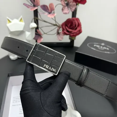 Cheap Prada AAA Quality Belts In 3.5cm For Men #1419521 Replica Wholesale [$60.00 USD] [ITEM#1419521] on Replica Prada AAA Quality Belts