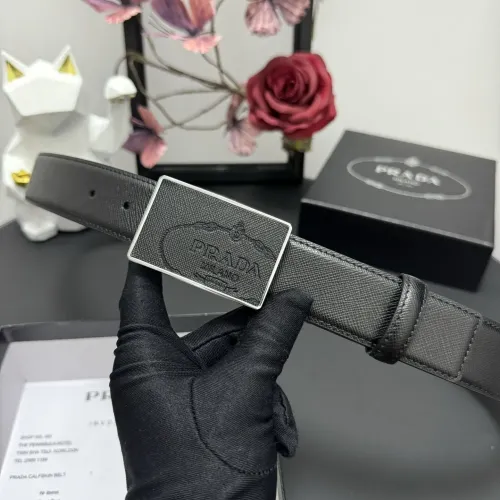 Cheap Prada AAA Quality Belts In 3.5cm For Men #1419524 Replica Wholesale [$60.00 USD] [ITEM#1419524] on Replica Prada AAA Quality Belts