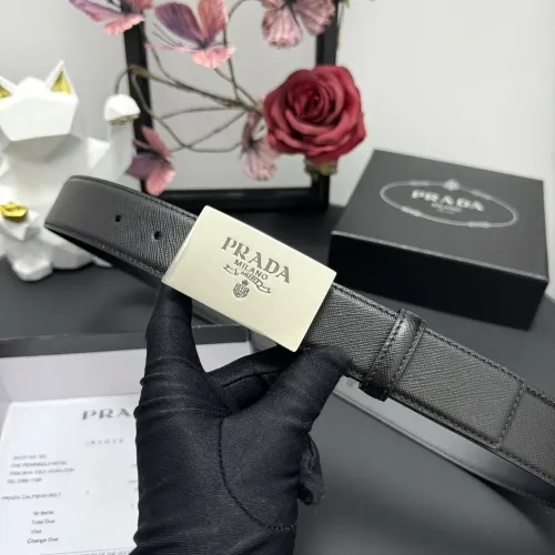 Cheap Prada AAA Quality Belts In 3.5cm For Men #1419537 Replica Wholesale [$60.00 USD] [ITEM#1419537] on Replica Prada AAA Quality Belts