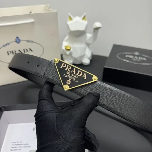 Cheap Prada AAA Quality Belts In 3.5cm For Men #1419547 Replica Wholesale [$60.00 USD] [ITEM#1419547] on Replica Prada AAA Quality Belts