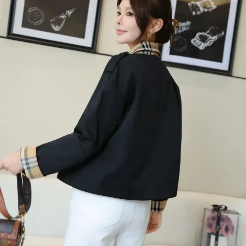 Cheap Burberry Trench Coat Long Sleeved For Women #1419566 Replica Wholesale [$132.00 USD] [ITEM#1419566] on Replica Burberry Trench Coat