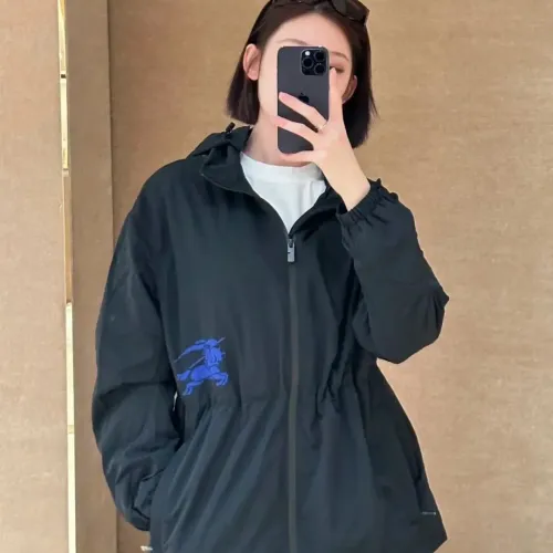 Cheap Burberry Jackets Long Sleeved For Women #1419573 Replica Wholesale [$125.00 USD] [ITEM#1419573] on Replica Burberry Jackets