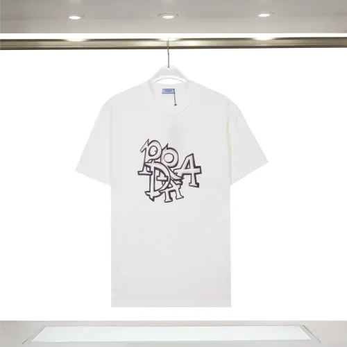 Prada T-Shirts Short Sleeved For Unisex #1419601