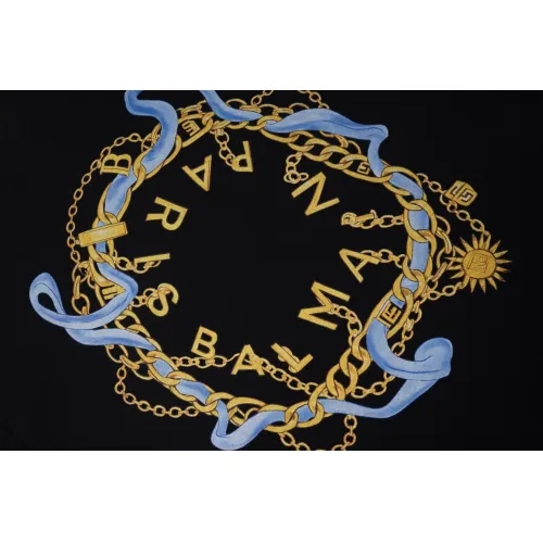 Cheap Balmain T-Shirts Short Sleeved For Unisex #1419607 Replica Wholesale [$29.00 USD] [ITEM#1419607] on Replica Balmain T-Shirts