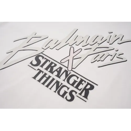 Cheap Balmain T-Shirts Short Sleeved For Unisex #1419614 Replica Wholesale [$29.00 USD] [ITEM#1419614] on Replica Balmain T-Shirts