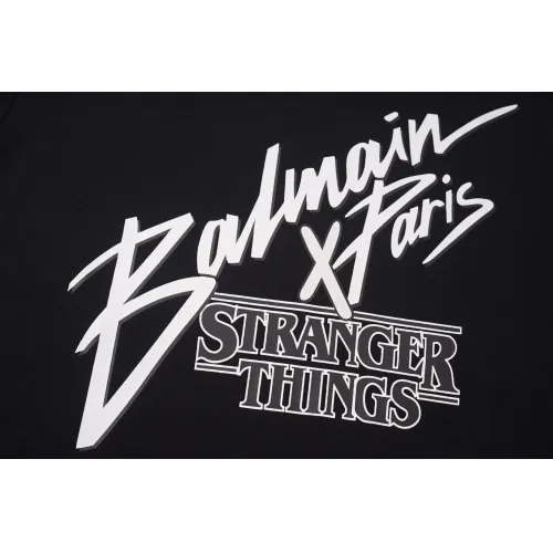 Cheap Balmain T-Shirts Short Sleeved For Unisex #1419615 Replica Wholesale [$29.00 USD] [ITEM#1419615] on Replica Balmain T-Shirts