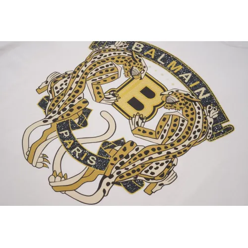 Cheap Balmain T-Shirts Short Sleeved For Unisex #1419616 Replica Wholesale [$29.00 USD] [ITEM#1419616] on Replica Balmain T-Shirts