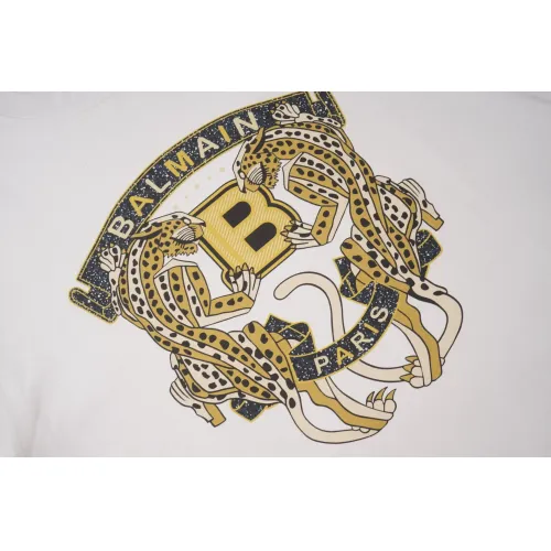 Cheap Balmain T-Shirts Short Sleeved For Unisex #1419616 Replica Wholesale [$29.00 USD] [ITEM#1419616] on Replica Balmain T-Shirts