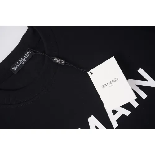 Cheap Balmain T-Shirts Short Sleeved For Unisex #1419626 Replica Wholesale [$29.00 USD] [ITEM#1419626] on Replica Balmain T-Shirts