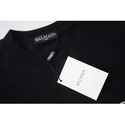 Cheap Balmain T-Shirts Short Sleeved For Unisex #1419637 Replica Wholesale [$29.00 USD] [ITEM#1419637] on Replica Balmain T-Shirts