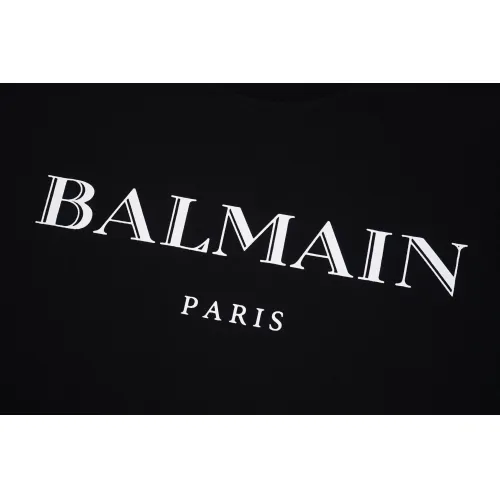 Cheap Balmain T-Shirts Short Sleeved For Unisex #1419639 Replica Wholesale [$29.00 USD] [ITEM#1419639] on Replica Balmain T-Shirts
