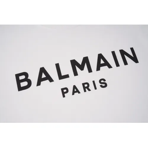 Cheap Balmain Hoodies Long Sleeved For Men #1419642 Replica Wholesale [$34.00 USD] [ITEM#1419642] on Replica Balmain Hoodies