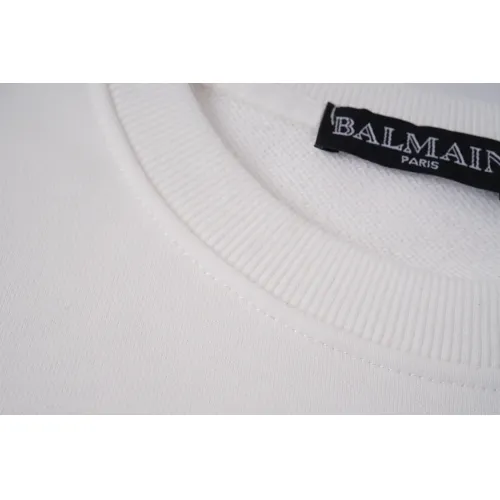 Cheap Balmain Hoodies Long Sleeved For Men #1419642 Replica Wholesale [$34.00 USD] [ITEM#1419642] on Replica Balmain Hoodies