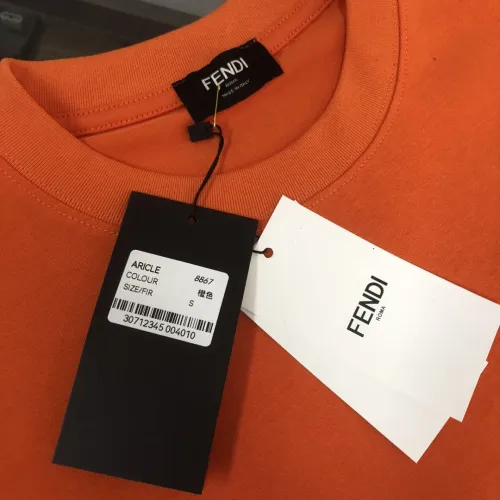 Cheap Fendi T-Shirts Short Sleeved For Unisex #1419690 Replica Wholesale [$36.00 USD] [ITEM#1419690] on Replica Fendi T-Shirts