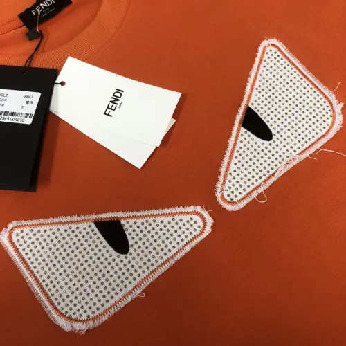 Cheap Fendi T-Shirts Short Sleeved For Unisex #1419690 Replica Wholesale [$36.00 USD] [ITEM#1419690] on Replica Fendi T-Shirts