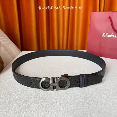 Cheap Salvatore Ferragamo AAA Quality Belts In 3.5cm For Men #1419720 Replica Wholesale [$52.00 USD] [ITEM#1419720] on Replica Salvatore Ferragamo AAA Quality Belts