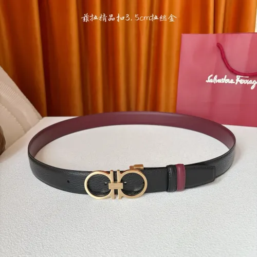 Cheap Salvatore Ferragamo AAA Quality Belts In 3.5cm For Men #1419724 Replica Wholesale [$52.00 USD] [ITEM#1419724] on Replica Salvatore Ferragamo AAA Quality Belts