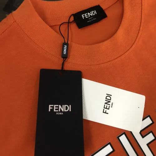 Cheap Fendi T-Shirts Short Sleeved For Unisex #1419771 Replica Wholesale [$36.00 USD] [ITEM#1419771] on Replica Fendi T-Shirts