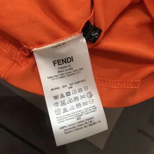 Cheap Fendi T-Shirts Short Sleeved For Unisex #1419771 Replica Wholesale [$36.00 USD] [ITEM#1419771] on Replica Fendi T-Shirts