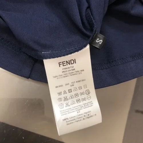 Cheap Fendi T-Shirts Short Sleeved For Unisex #1419772 Replica Wholesale [$36.00 USD] [ITEM#1419772] on Replica Fendi T-Shirts