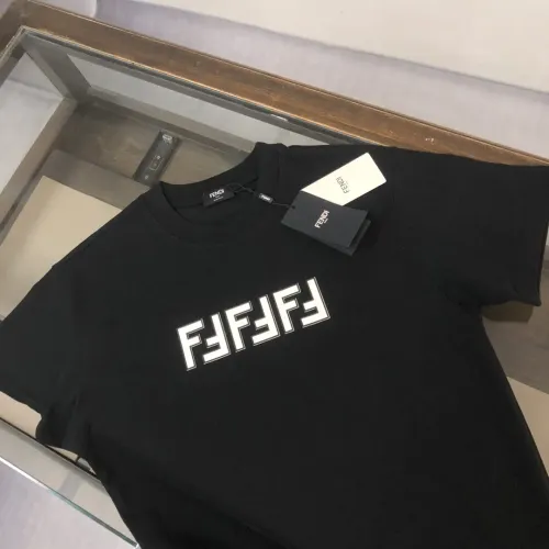 Cheap Fendi T-Shirts Short Sleeved For Unisex #1419773 Replica Wholesale [$36.00 USD] [ITEM#1419773] on Replica Fendi T-Shirts