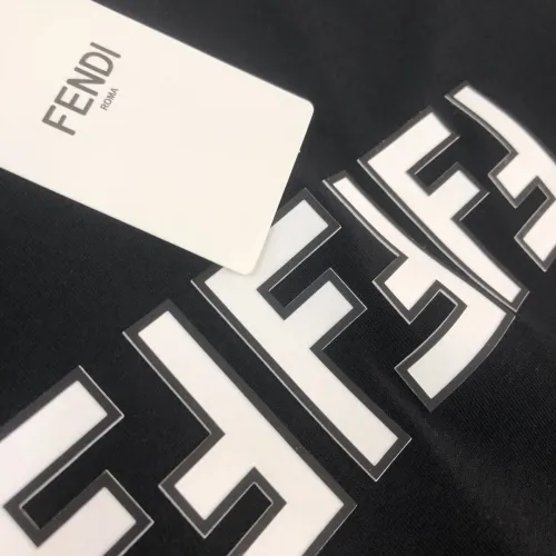 Cheap Fendi T-Shirts Short Sleeved For Unisex #1419773 Replica Wholesale [$36.00 USD] [ITEM#1419773] on Replica Fendi T-Shirts