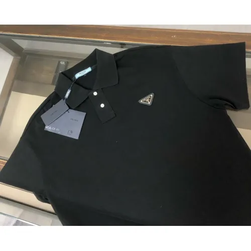 Cheap Prada T-Shirts Short Sleeved For Unisex #1419872 Replica Wholesale [$38.00 USD] [ITEM#1419872] on Replica Prada T-Shirts