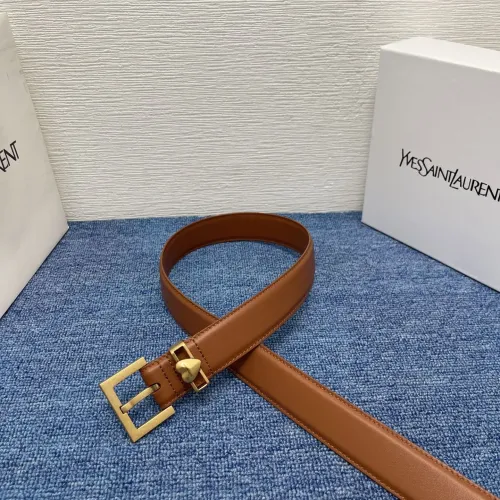 Cheap Yves Saint Laurent AAA Quality Belts In 3.0cm For Women #1419906 Replica Wholesale [$56.00 USD] [ITEM#1419906] on Replica Yves Saint Laurent AAA Quality Belts