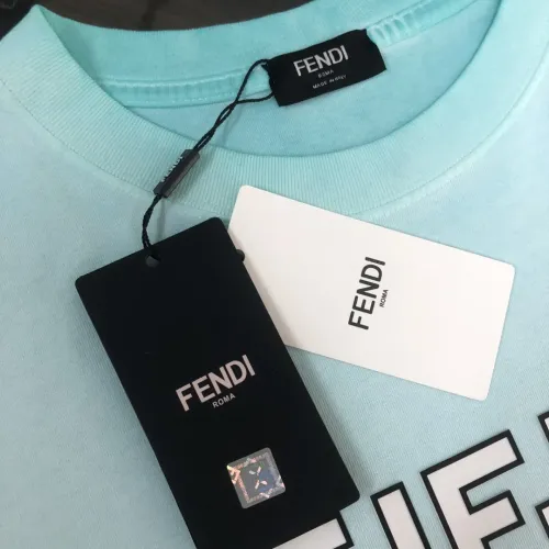 Cheap Fendi T-Shirts Short Sleeved For Unisex #1419924 Replica Wholesale [$36.00 USD] [ITEM#1419924] on Replica Fendi T-Shirts