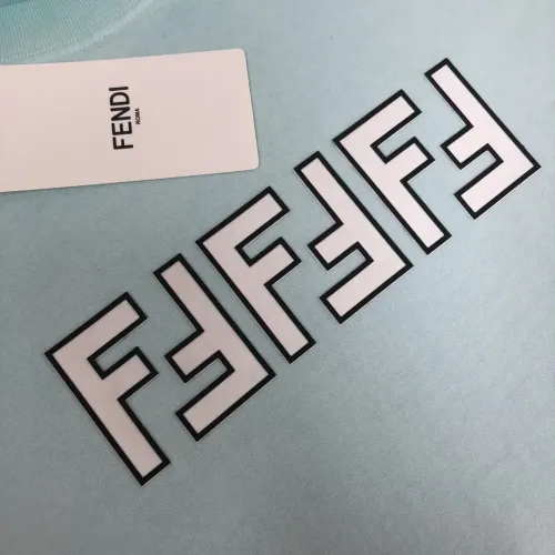Cheap Fendi T-Shirts Short Sleeved For Unisex #1419924 Replica Wholesale [$36.00 USD] [ITEM#1419924] on Replica Fendi T-Shirts
