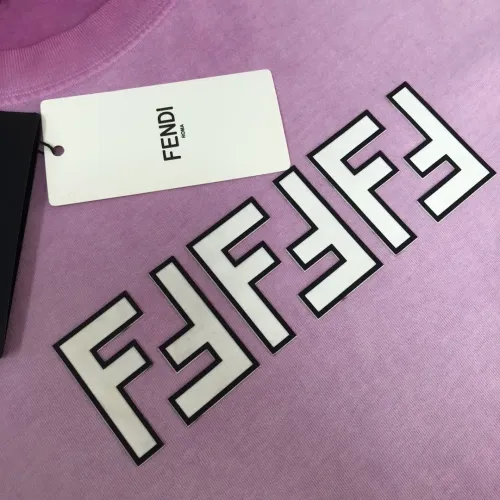 Cheap Fendi T-Shirts Short Sleeved For Unisex #1419925 Replica Wholesale [$36.00 USD] [ITEM#1419925] on Replica Fendi T-Shirts