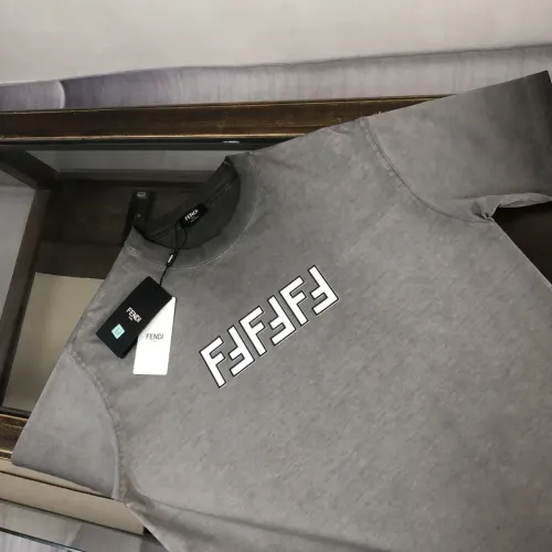 Cheap Fendi T-Shirts Short Sleeved For Unisex #1419926 Replica Wholesale [$36.00 USD] [ITEM#1419926] on Replica Fendi T-Shirts