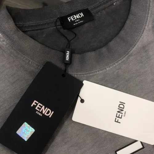 Cheap Fendi T-Shirts Short Sleeved For Unisex #1419926 Replica Wholesale [$36.00 USD] [ITEM#1419926] on Replica Fendi T-Shirts