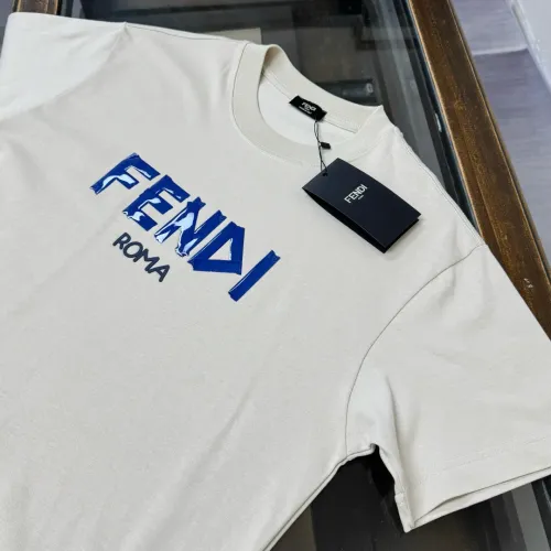 Cheap Fendi T-Shirts Short Sleeved For Unisex #1419956 Replica Wholesale [$29.00 USD] [ITEM#1419956] on Replica Fendi T-Shirts