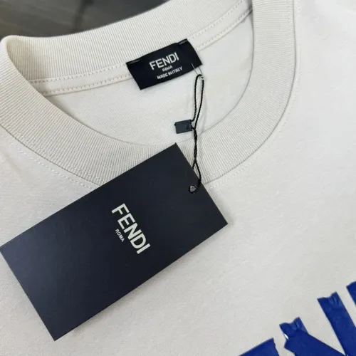 Cheap Fendi T-Shirts Short Sleeved For Unisex #1419956 Replica Wholesale [$29.00 USD] [ITEM#1419956] on Replica Fendi T-Shirts
