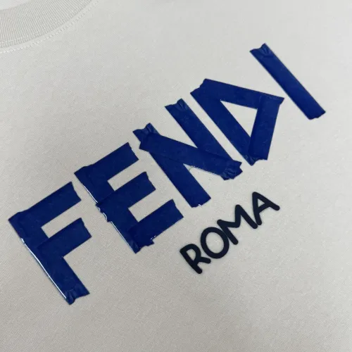 Cheap Fendi T-Shirts Short Sleeved For Unisex #1419956 Replica Wholesale [$29.00 USD] [ITEM#1419956] on Replica Fendi T-Shirts