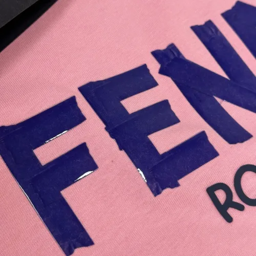 Cheap Fendi T-Shirts Short Sleeved For Unisex #1419957 Replica Wholesale [$29.00 USD] [ITEM#1419957] on Replica Fendi T-Shirts