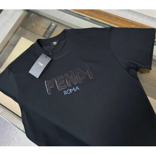 Cheap Fendi T-Shirts Short Sleeved For Unisex #1419958 Replica Wholesale [$29.00 USD] [ITEM#1419958] on Replica Fendi T-Shirts