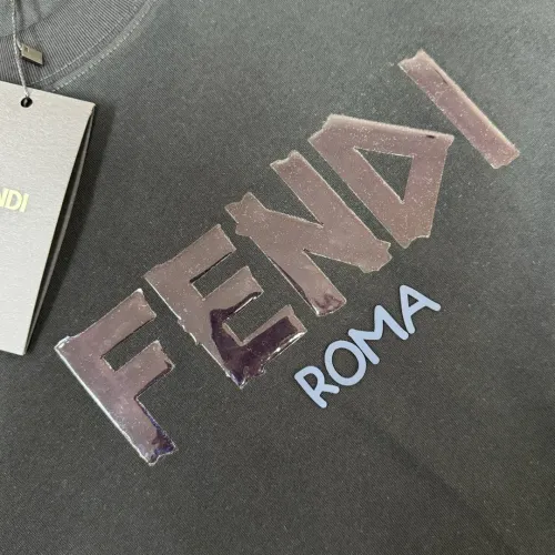 Cheap Fendi T-Shirts Short Sleeved For Unisex #1419958 Replica Wholesale [$29.00 USD] [ITEM#1419958] on Replica Fendi T-Shirts