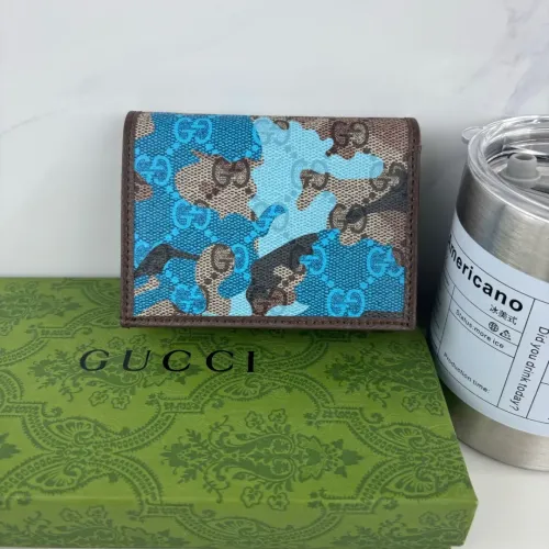Cheap Gucci Card Holders #1420015 Replica Wholesale [$40.00 USD] [ITEM#1420015] on Replica Gucci Wallets