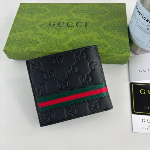 Cheap Gucci Wallets For Men #1420055 Replica Wholesale [$38.00 USD] [ITEM#1420055] on Replica Gucci Wallets
