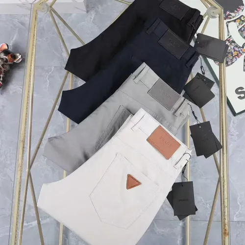 Cheap Prada Pants For Men #1420158 Replica Wholesale [$45.00 USD] [ITEM#1420158] on Replica Prada Pants