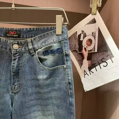 Cheap Dolce &amp; Gabbana D&amp;G Jeans For Men #1420220 Replica Wholesale [$45.00 USD] [ITEM#1420220] on Replica Dolce &amp; Gabbana D&amp;G Jeans