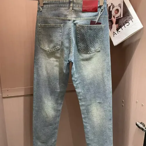 Cheap Gucci Jeans For Men #1420227 Replica Wholesale [$45.00 USD] [ITEM#1420227] on Replica Gucci Jeans