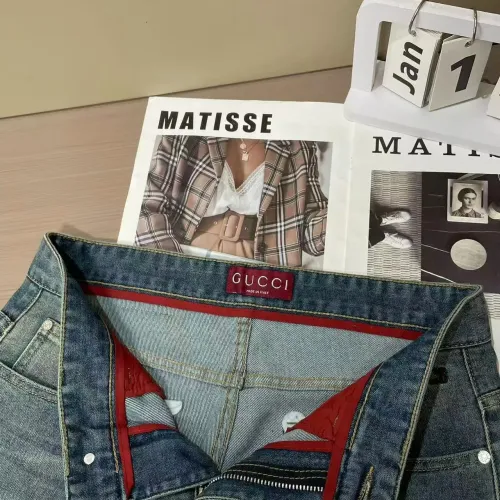 Cheap Gucci Jeans For Men #1420227 Replica Wholesale [$45.00 USD] [ITEM#1420227] on Replica Gucci Jeans