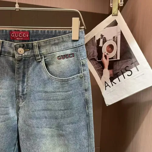 Cheap Gucci Jeans For Men #1420227 Replica Wholesale [$45.00 USD] [ITEM#1420227] on Replica Gucci Jeans