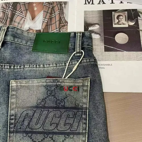 Cheap Gucci Jeans For Men #1420228 Replica Wholesale [$45.00 USD] [ITEM#1420228] on Replica Gucci Jeans